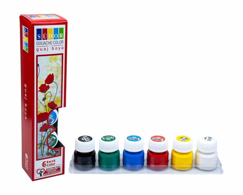 Südor Guaj Boya Set 6x15 Ml