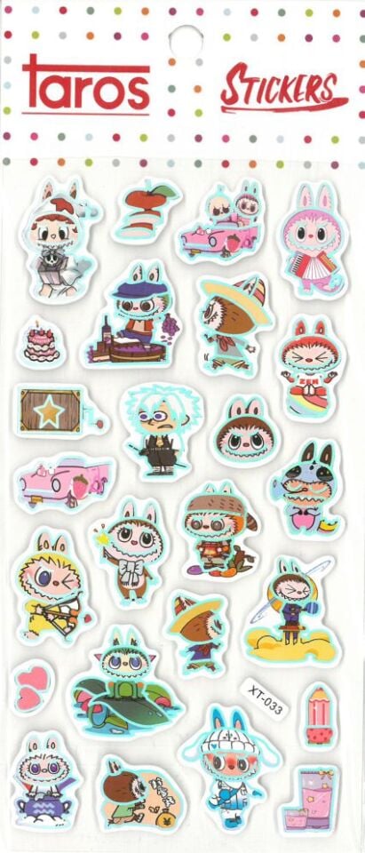 Taros Labubu Seri 3 Funny Sticker