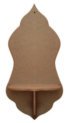 Okutan Ahşap Kavukluk Lambalık Mumluk (Demonte) Obje