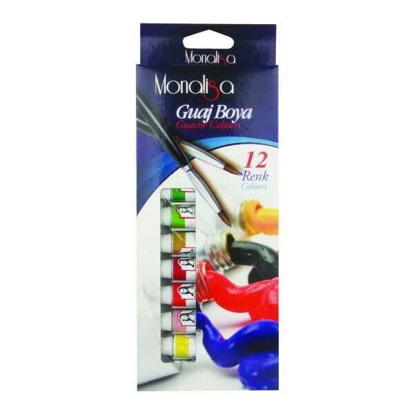 Mona Lisa Guaj Boya Set 12x12 Ml Tüp