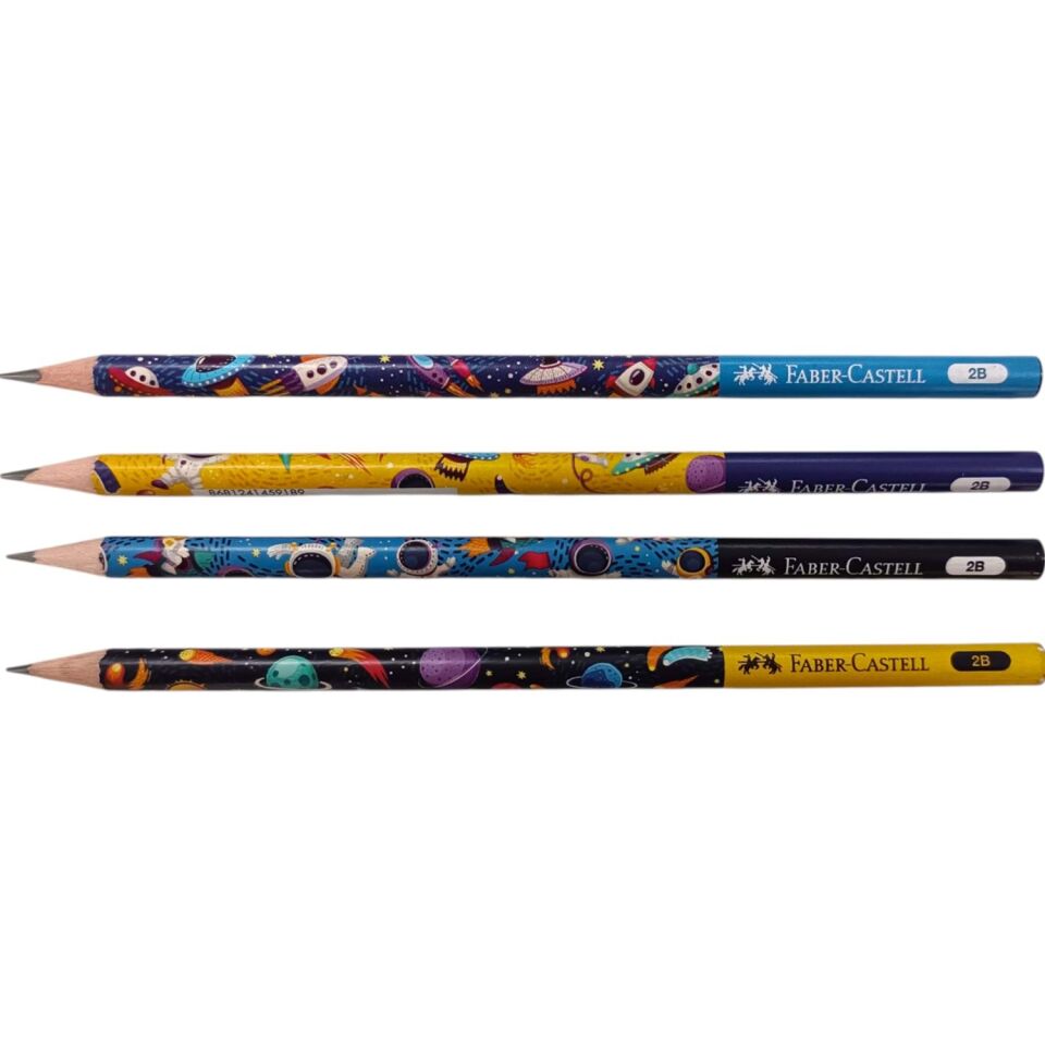 Faber-Castell Uzay Macerası Kurşun Kalem 2B