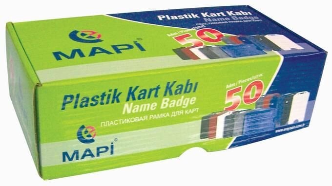 Mapi Pp Kart Kabı Yatay Lacivert 50 Adet