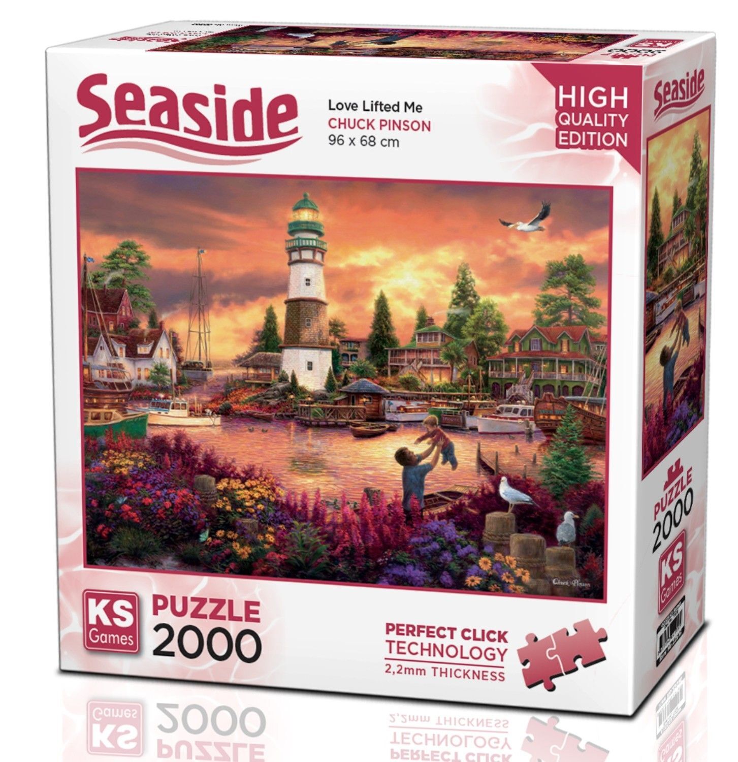 Ks Games Puzzle 2000 Parça Love Lifted Me