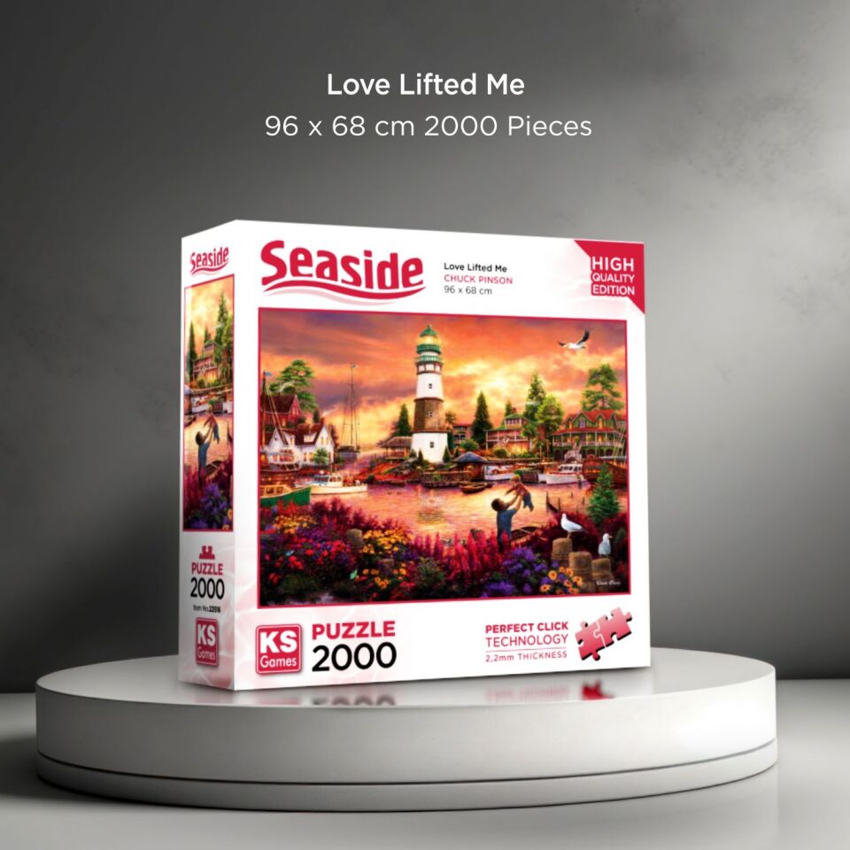 Ks Games Puzzle 2000 Parça Love Lifted Me