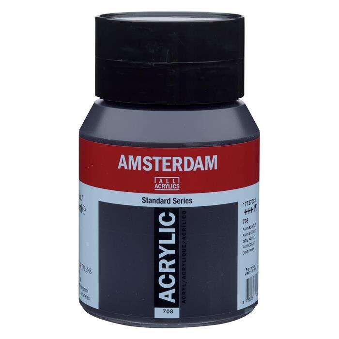 Amsterdam Standart Akrilik 500 Ml Pannes Grey