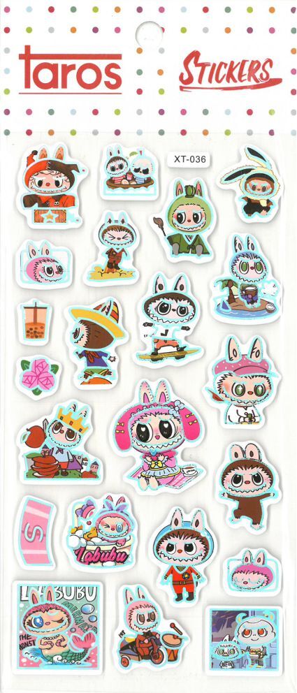 Taros Labubu Seri 6 Funny Sticker