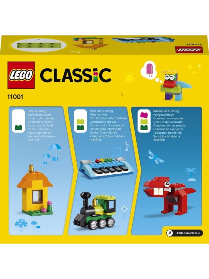 Lego Classic 123 Parçalık Yapim Parçaları ve Fikirler Kutusu 1101