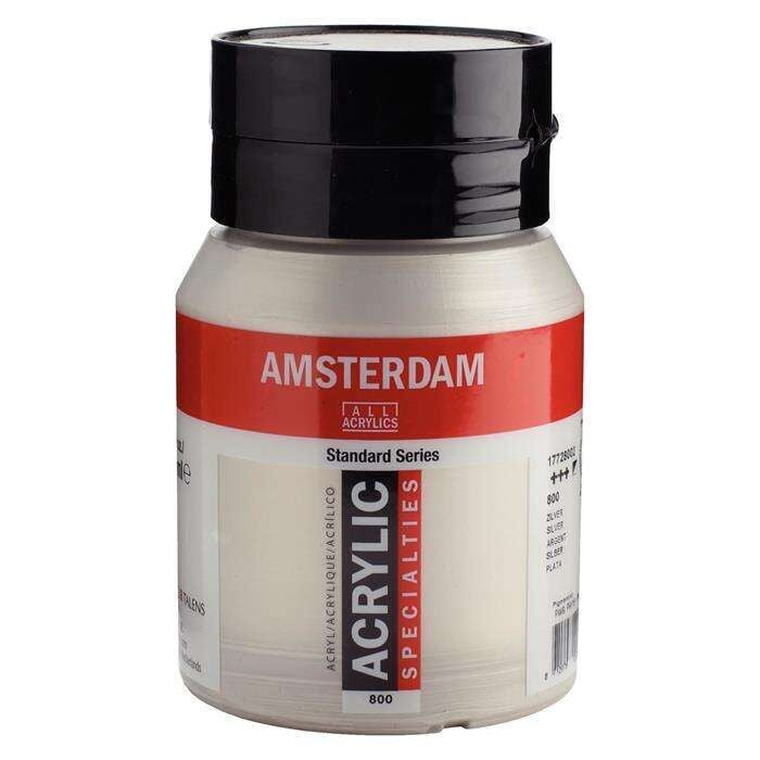 Amsterdam Standart Akrilik 500 Ml Silver