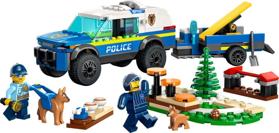 Lego City Mobil Polis Köpeği Eğitimi 
