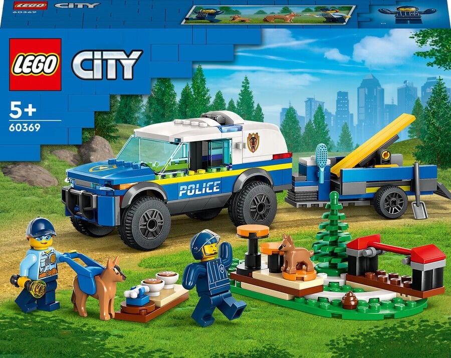 Lego City Mobil Polis Köpeği Eğitimi 