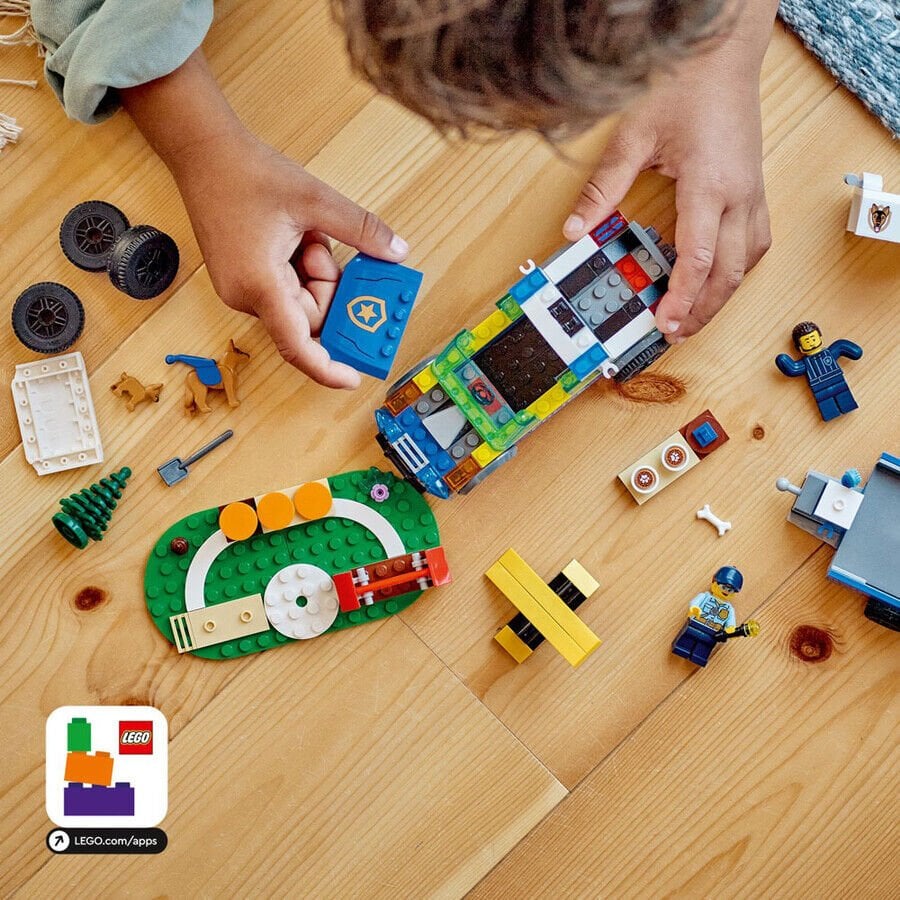 Lego City Mobil Polis Köpeği Eğitimi 