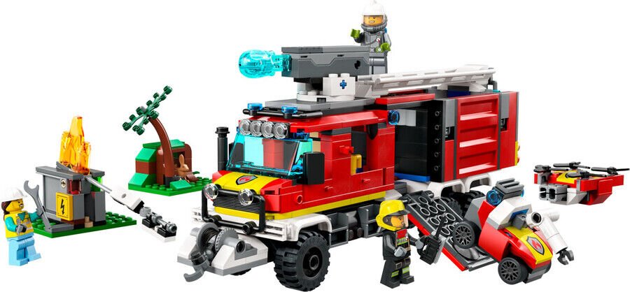 Lego City İtfaiye Komuta Kamyonu