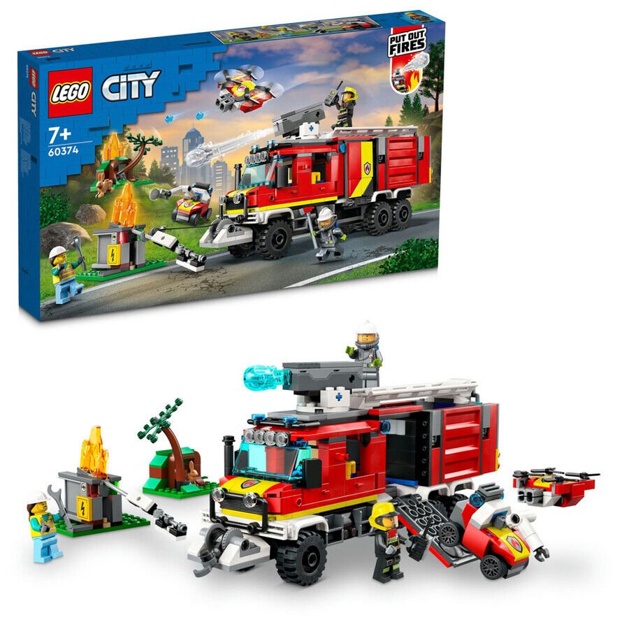 Lego City İtfaiye Komuta Kamyonu