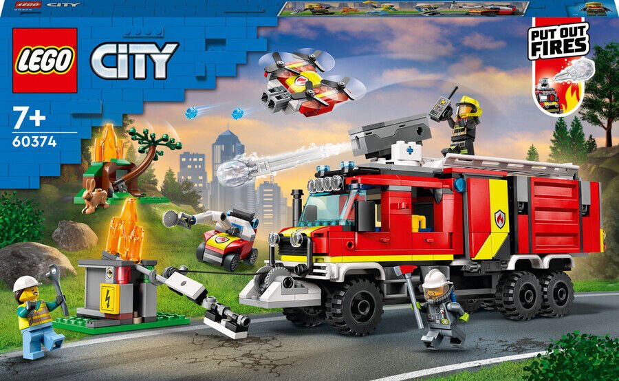 Lego City İtfaiye Komuta Kamyonu