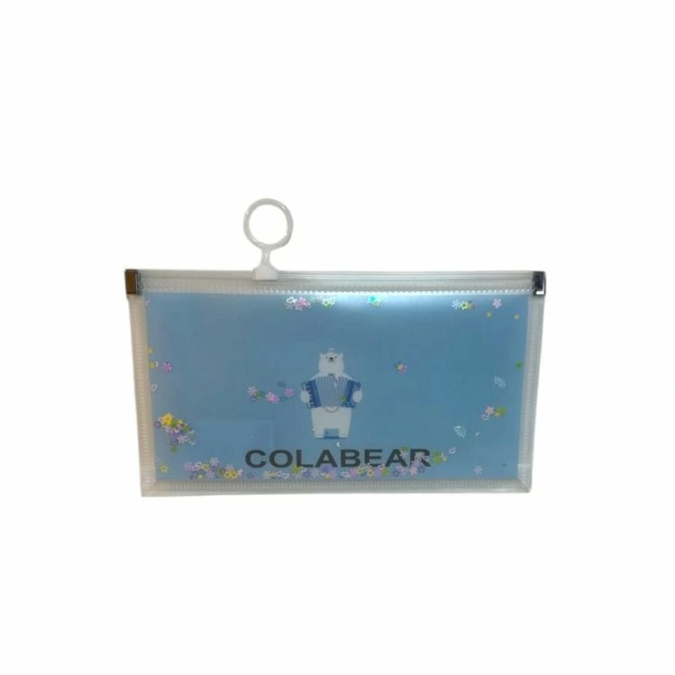 Südor Desenli Dosya Fermuarlı A6 Simli