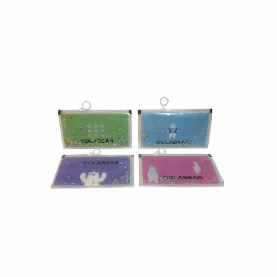 Südor Desenli Dosya Fermuarlı A6 Simli