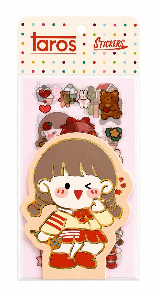 Taros Candy Girl Seri 4 Sticker