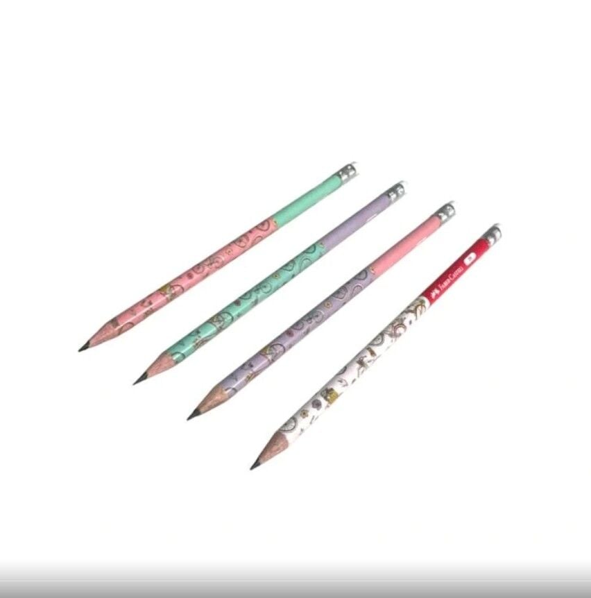 Faber-Castell Bisiklet Kurşun Kalem Silgili