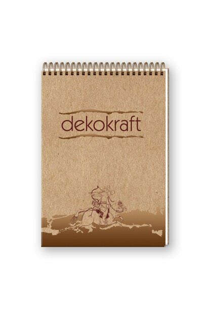 Keskin Dekokraft A4 100 Yaprak Kareli Spralli Bloknot