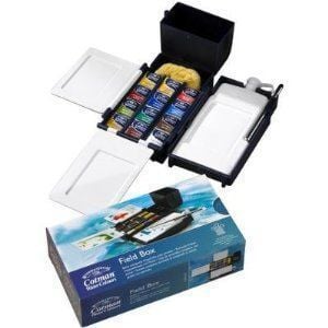 Winsor&Newton Cotman Sulu Boya Kır Tipi Set 12xYarım Tablet