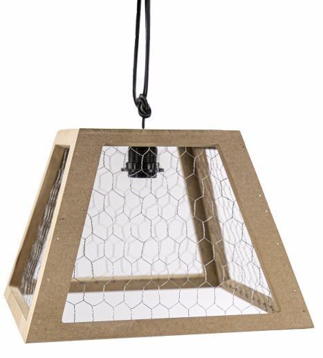 Baykon Ahşap Telli Avize