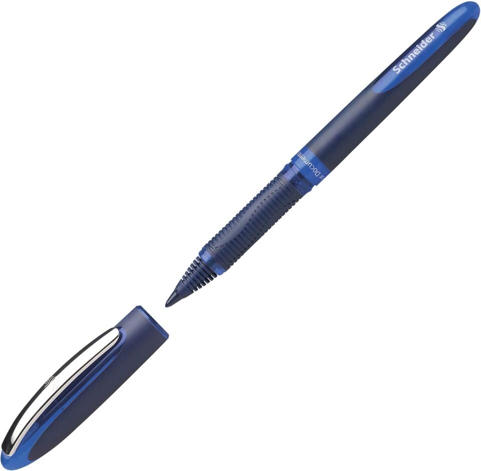 Schneider One Business Konik Uçlu Roller Kalem 0,6 Mm Mavi