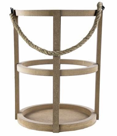 Baykon Ahşap Yuvarlak İpli Fener No 3