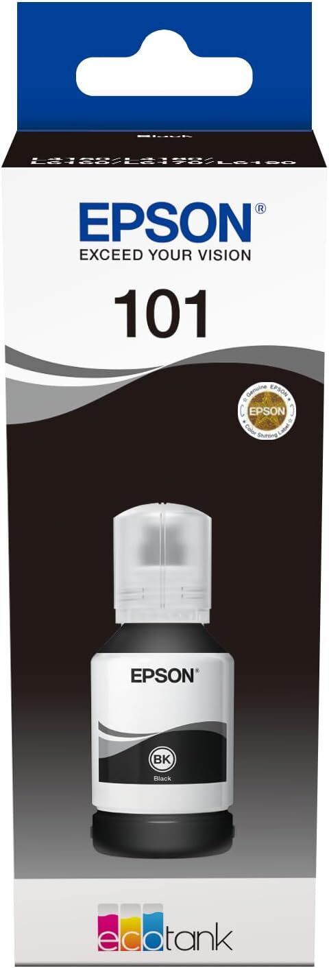 Epson 101 Siyah Şişe Mürekkep