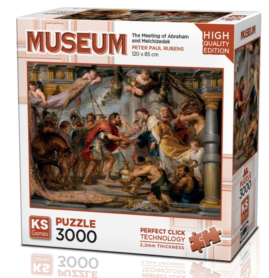 Ks Games Puzzle 3000 The Meeting Of Abraham And Melchizedek