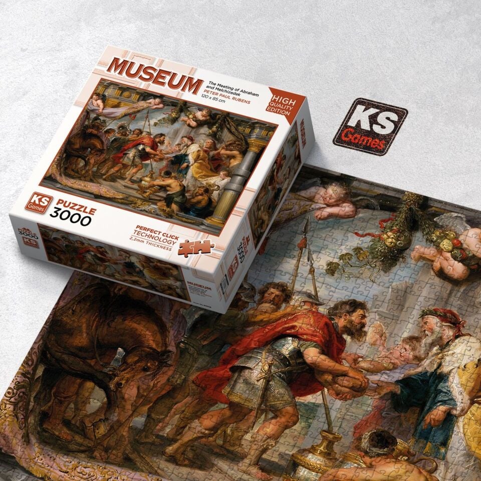 Ks Games Puzzle 3000 The Meeting Of Abraham And Melchizedek