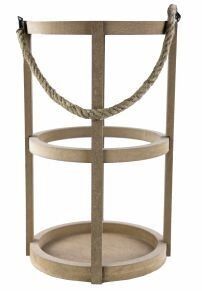 Baykon Ahşap Yuvarlak İpli Fener No 1