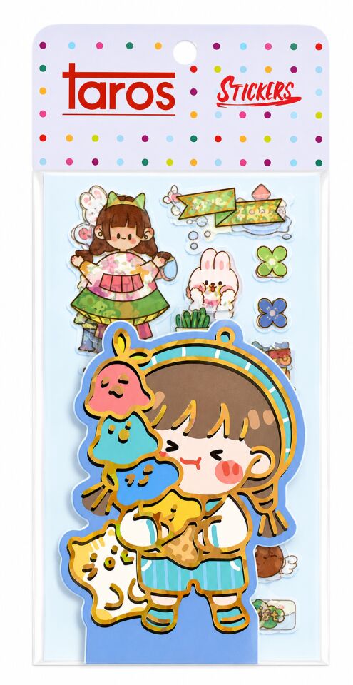 Taros Candy Girl Seri 8 Sticker