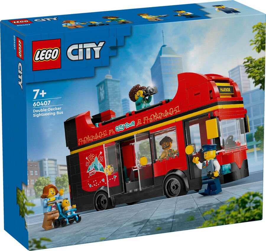 Lego City Kırmızı İki Katlı Gezi Otobüsü 