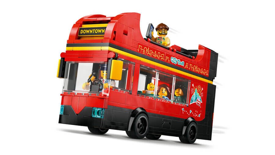Lego City Kırmızı İki Katlı Gezi Otobüsü 