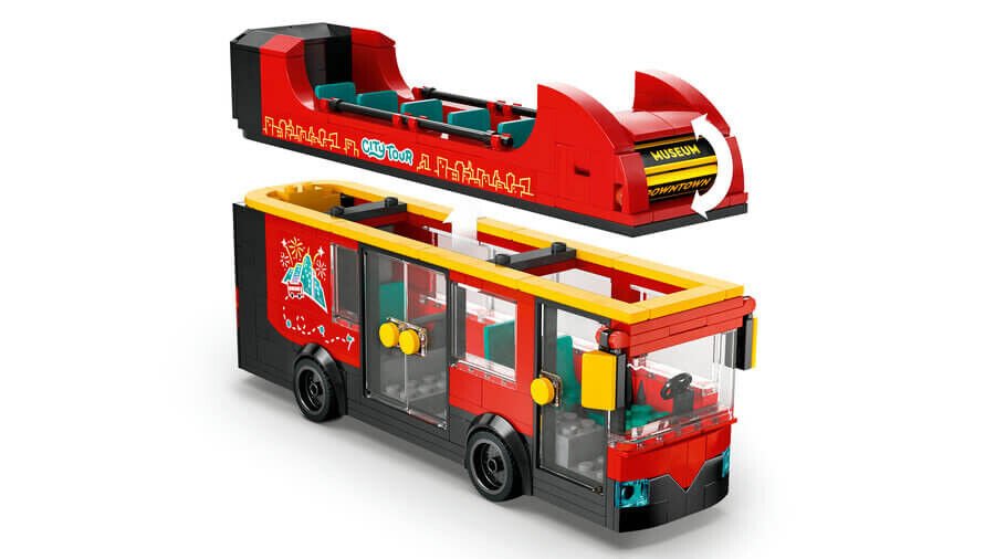 Lego City Kırmızı İki Katlı Gezi Otobüsü 
