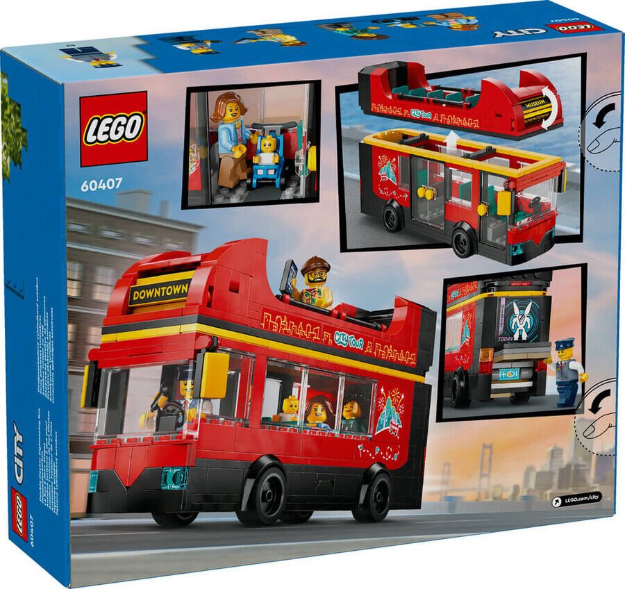 Lego City Kırmızı İki Katlı Gezi Otobüsü 