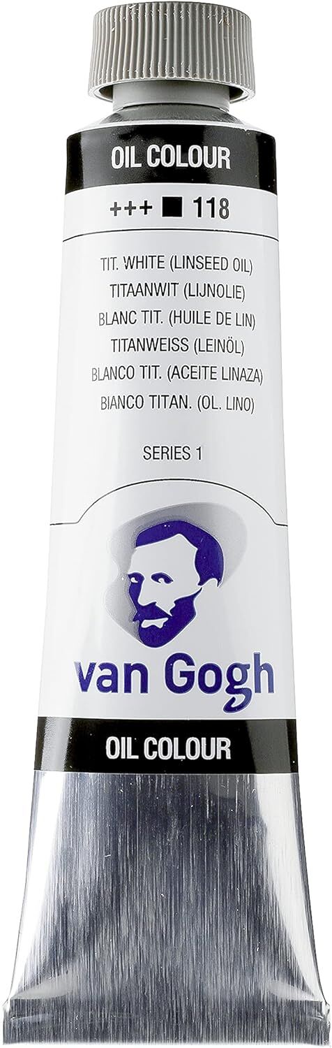Van Gogh Talens Yağlı Boya 40 Ml Titanium White Linseed