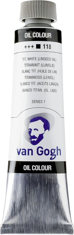 Van Gogh Talens Yağlı Boya 40 Ml Titanium White Linseed