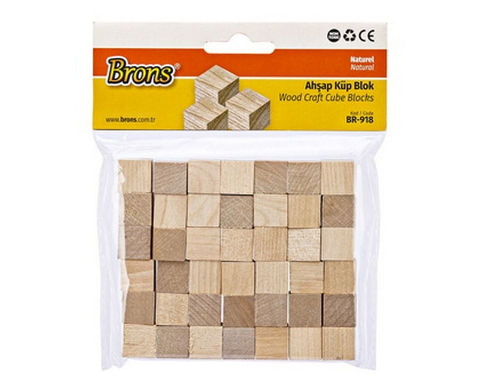 Brons Küp Blok Naturel