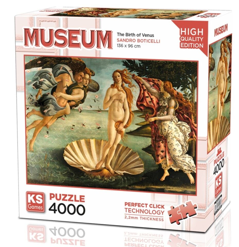 Ks Games Puzzle 4000 Parça The Birth Of Venus