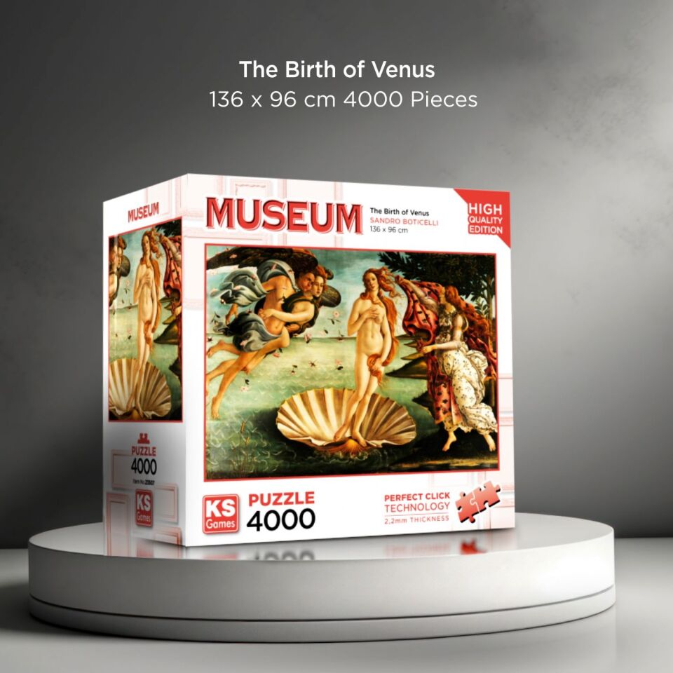 Ks Games Puzzle 4000 Parça The Birth Of Venus