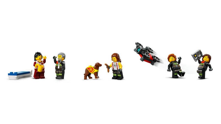Lego İtfaiye Kamyonlu İtfaiye Merkezi 