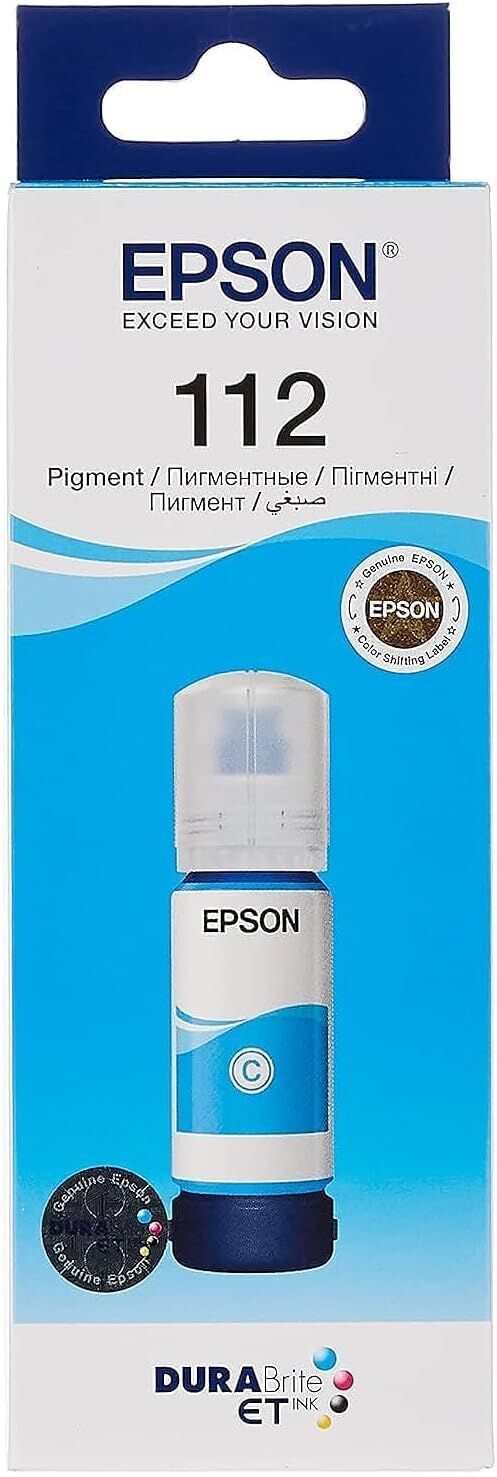 Epson 112 Mavi Şişe Mürekkep