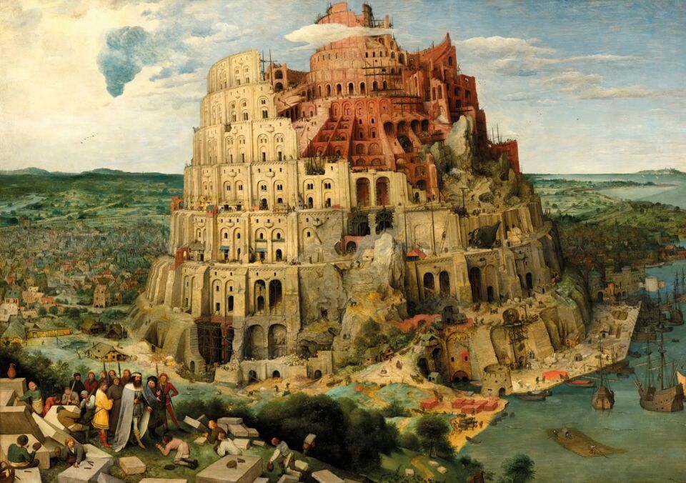 Ks Games Puzzle 4000 Parça The Tower Of Babel