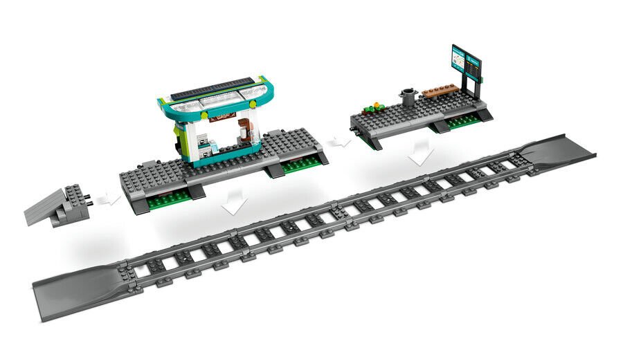 Lego City Downtown Streetcar Station 