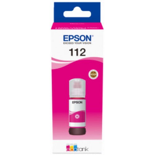 Epson 112 Kırmızı Şişe Mürekkep