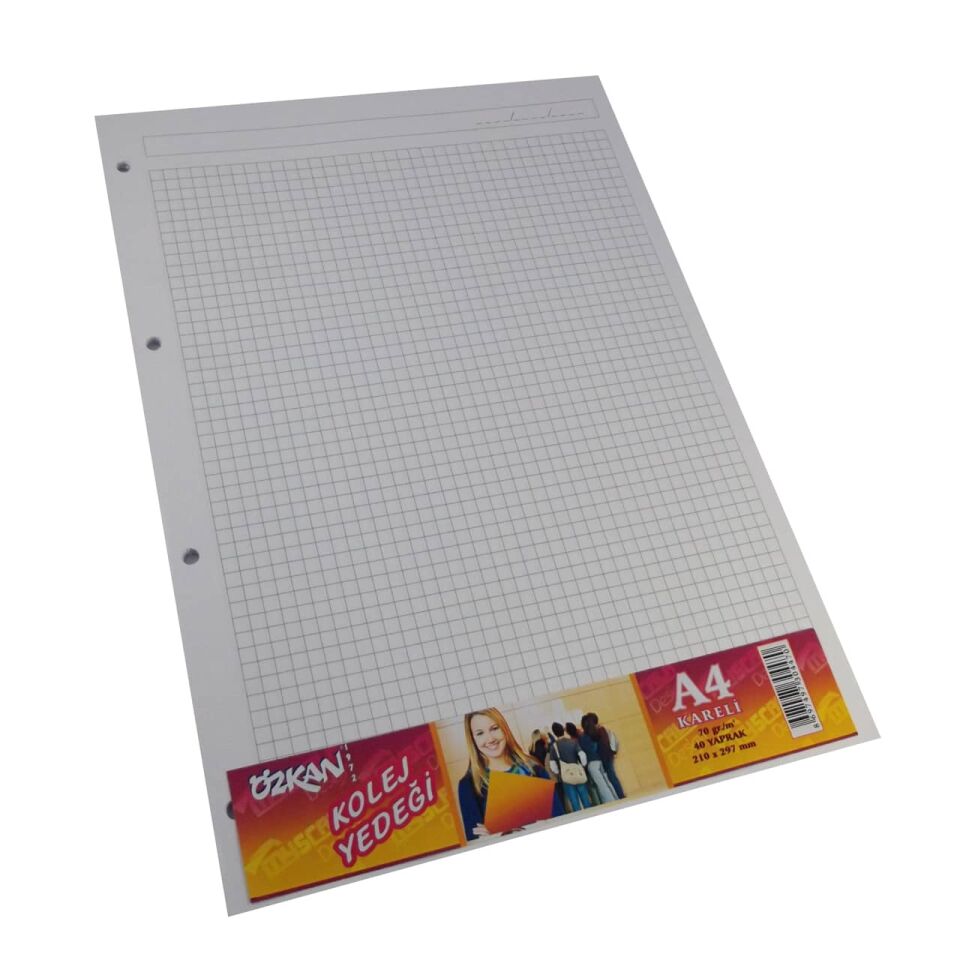 Özkan Kolej Yedeği A4 Kareli