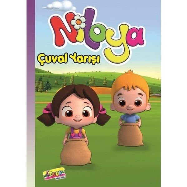 Keskin Niloya 20x28 8 Yaprak Hikaye Kitabı-Çuval Yarışı