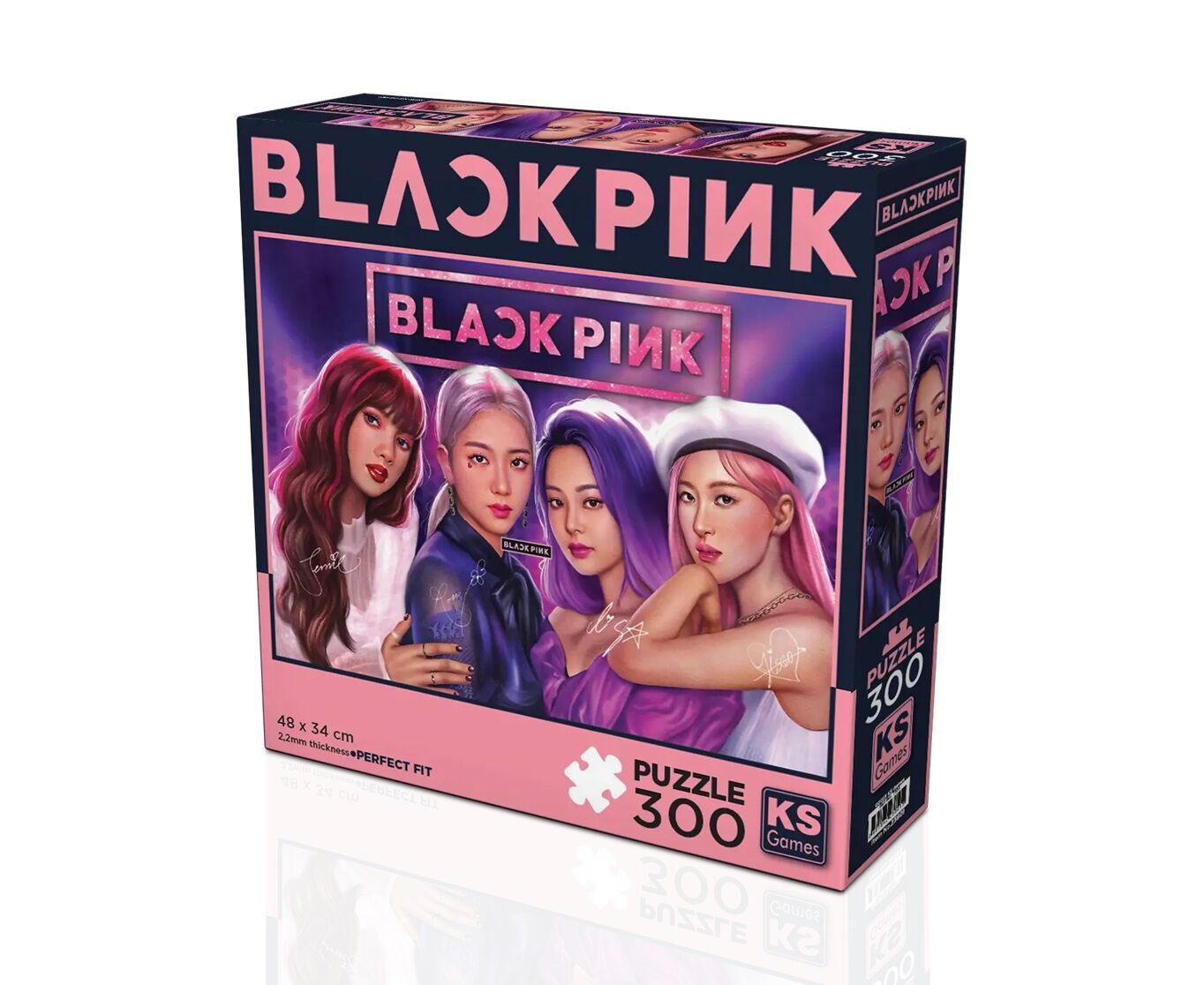 Ks Games Puzzle 300 Parça Black Pink