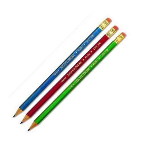 Faber-Castell Köşeli Silgili Kurşun Kalem